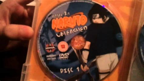 Naruto Unleashed Complete Series 3 Unboxing Greek Version Youtube