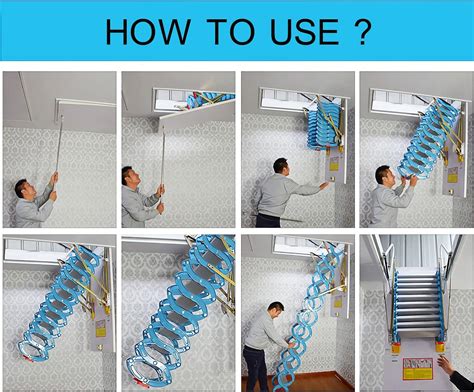 Techtongda Retractable Folding Attic Ladder With Philippines Ubuy