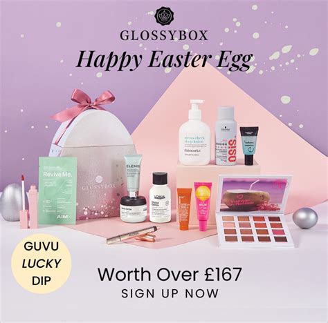 Spoiler Glossybox 2024 Easter Egg Which Beauty Box UK