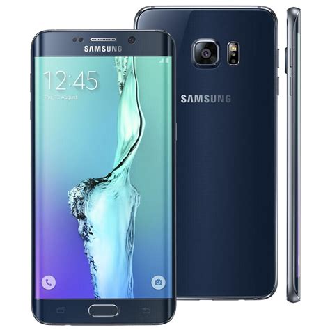 Smartphone Samsung Galaxy S6 Edge Plus SM G928G Preto 32GB Tela De