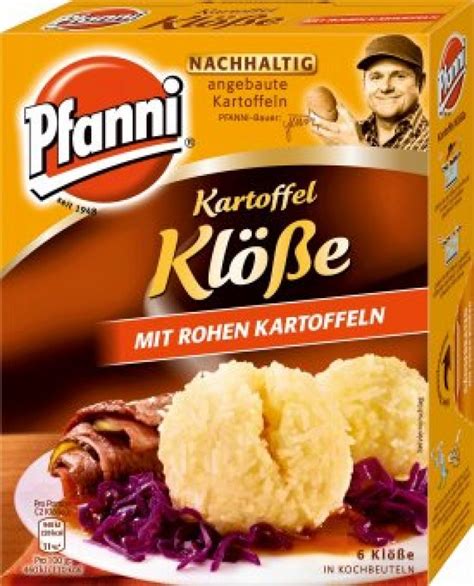 Pfanni Kartoffel Klöße mit rohen Kartoffeln 6 St 200 g