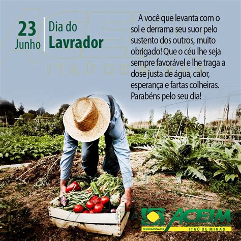 De Junho Dia Do Lavrador Associa O Comercial E Empresarial De