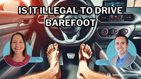 Is It Illegal To Drive Barefoot