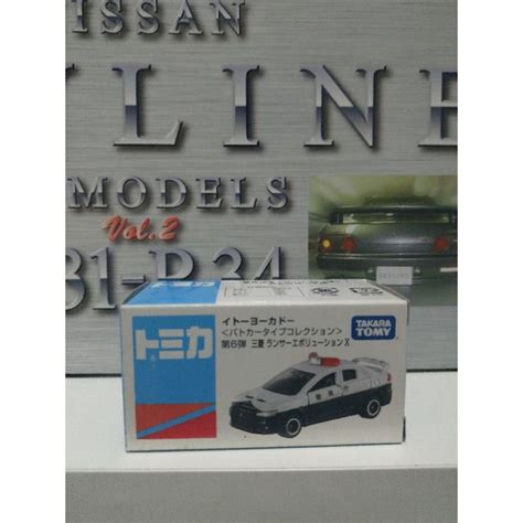 Tomica Special Order Mitsubishi Lancer Evolution X Police Car Shopee