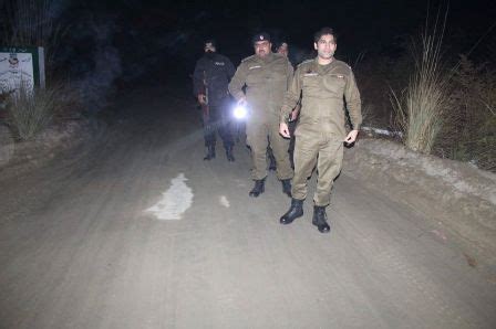 District Police Officer Attock Syed Shehzad Nadeem Bukhari During Night