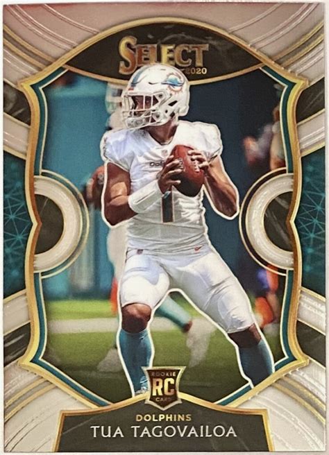 Tua Tagovailoa Panini Select Football Miami Dolphins Concourse