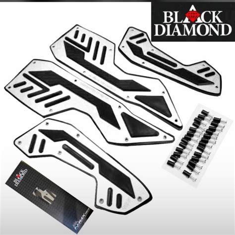 Jual Floorboard Bordes Karpet Pijakan Kaki Blackdiamond Full Cnc