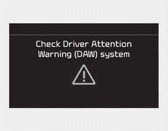 Kia Forte System Malfunction Driver Attention Warning Daw