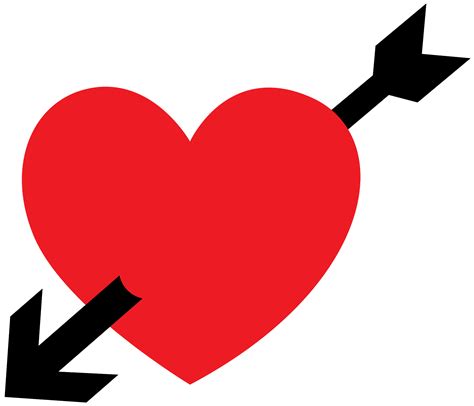 Free Heart arrow 1186860 PNG with Transparent Background