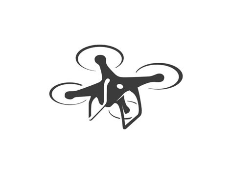 Drone Icon Drone Design Drone Logo Drone