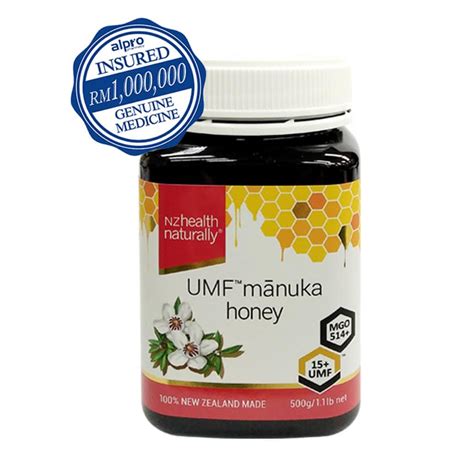 Nzhealth Naturally Umf15 Manuka Honey 500g Alpro Pharmacy