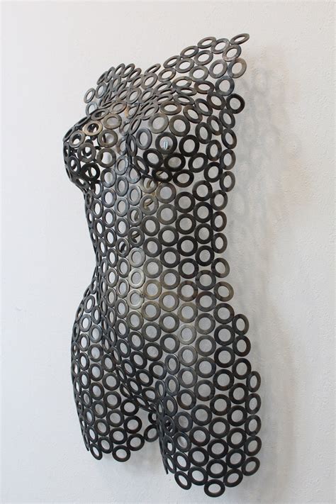 Sexy Sculpture Handmade 3d Wall Art Made Of Metal Noble Made Etsy Uk