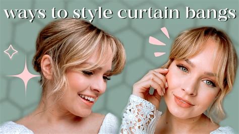 All The Ways To Style Curtain Bangs Kayley Melissa