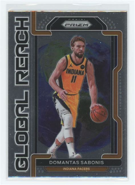 2021 22 Panini Prizm Global Reach Domantas Sabonis 10 TS1 EBay