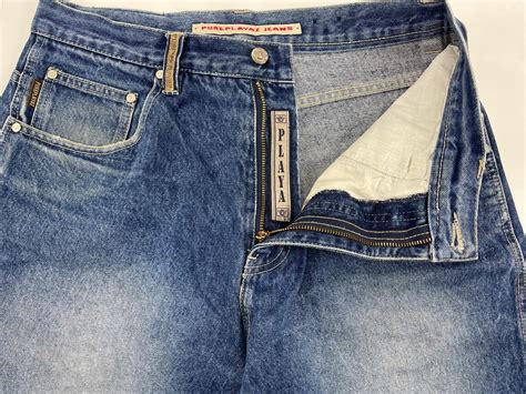 Jeans Pure Playaz Vaqueros Holgados De Hip Hop Azul Vintage Etsy