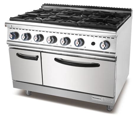 Hot Selling Gas Range 6 Burner Stove Campbon Zh Rs 6 Zh Tq 6 Gas Range