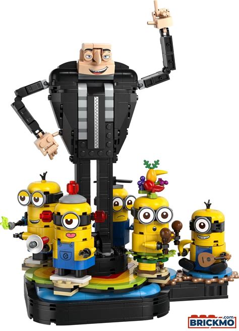 LEGO Minions 75582 Brick-Built Gru and Minions 75582 | TRUCKMO.com Lkw ...