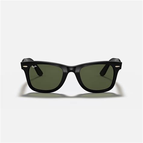 Ray Ban Wayfarer Ease Rb4340 Black Frame G 15 Green Lens 50 Abicus