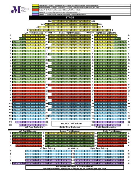 New Jersey Performing Arts Center Seating Chart Draw Stunning Portraits