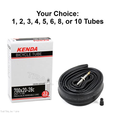 Tubes Kenda 700x28 32 Schrader Bike Bicycle Inner Tube 700 X 28 30 SV