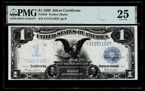 United States One Dollar Black Eagle Silver Certificate Pp B