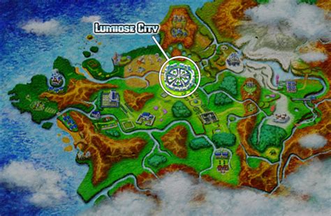 Lumiose City Locations Pokémon X And Y Azurilland