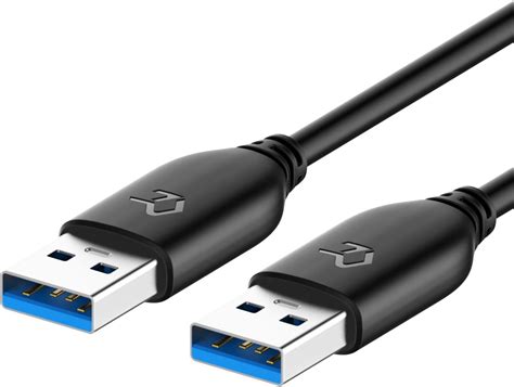 Cabo Usb 30 Rankie Tipo A Para Tipo A Embalagem Com 1 Preto 6 Feet