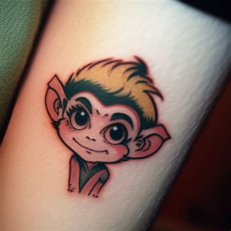 54 Small Monkey Tattoo Ideas - TattooClue.com