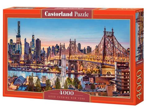 Piece Jigsaw Puzzle Good Evening New York Puzzle Of Nyc Puzzles