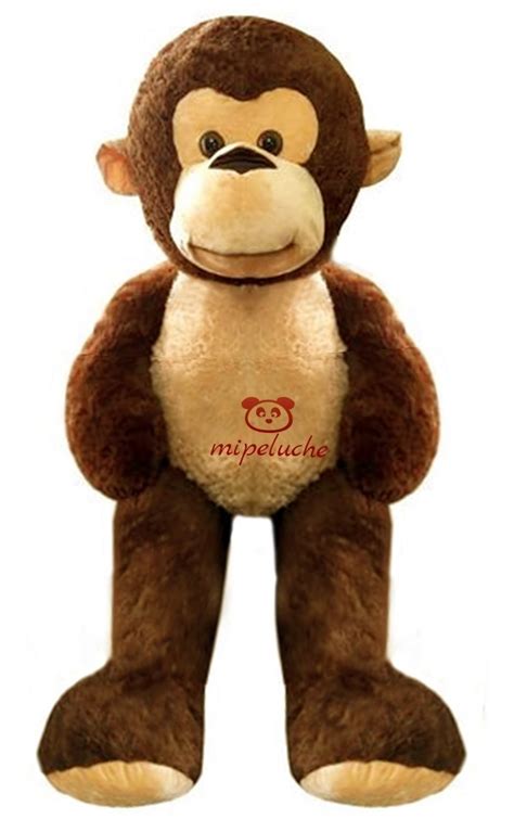 Peluche Mono Gigante Grande De Felpa Gorila Monitos Cuotas Sin Inter S