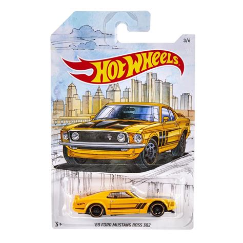 Mattel Hot Wheels Vehicle Ford Mustang Boss Gdg Fyy