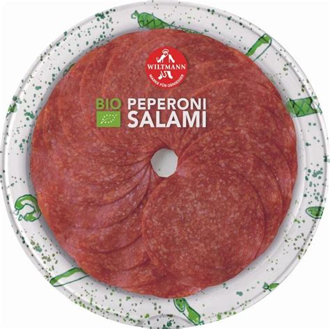 Wiltmann Bio Peperoni Salami 80 g Amazon de Lebensmittel Getränke