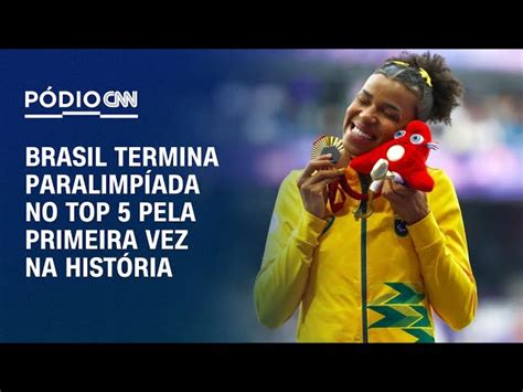 Paralimpíadas Brasil termina no top 5 pela primeira vez na história