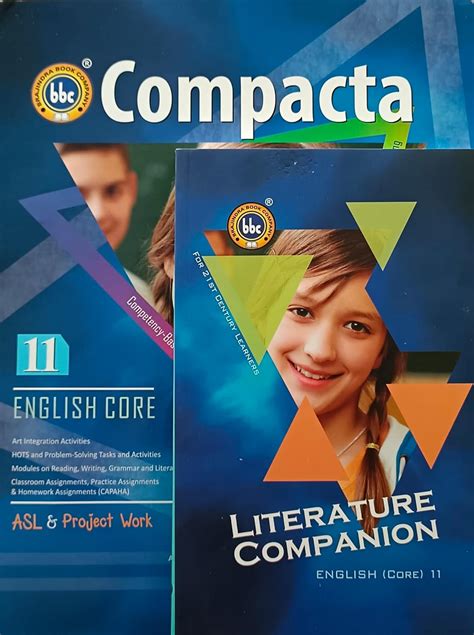 BBC COMPACTA ENGLISH CLASS 11 SET OF 2 BOOKS BBC BBC Amazon In Books