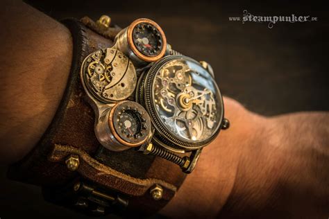 Steampunk Artwork Steampunk Watch Armbanduhr Wristwatch