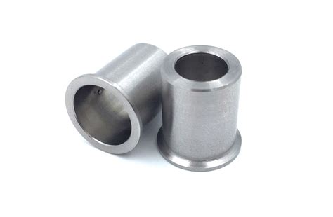 Custom Precision Flange Bushings In Stainless Steel Material Machined