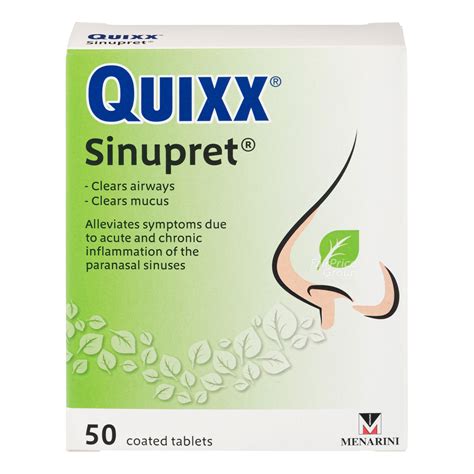 quixx sinupret coated tablet ntuc fairprice