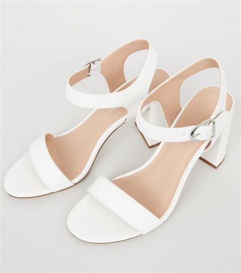 White Heels White Stilettos And White Platform Heels New Look