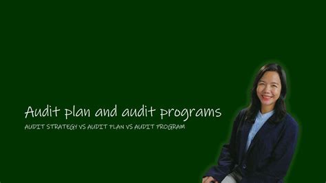 Overview Of The Audit Process Audit Planning Audit Strategy Vs Plan