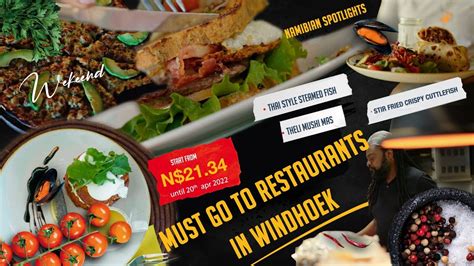 Recommended Restaurants In Windhoek Namibian Spotlights Youtube