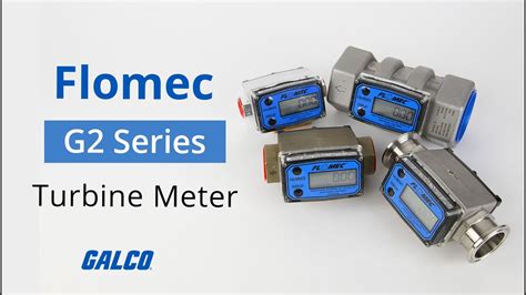 Flomec S G Series Turbine Meter Youtube