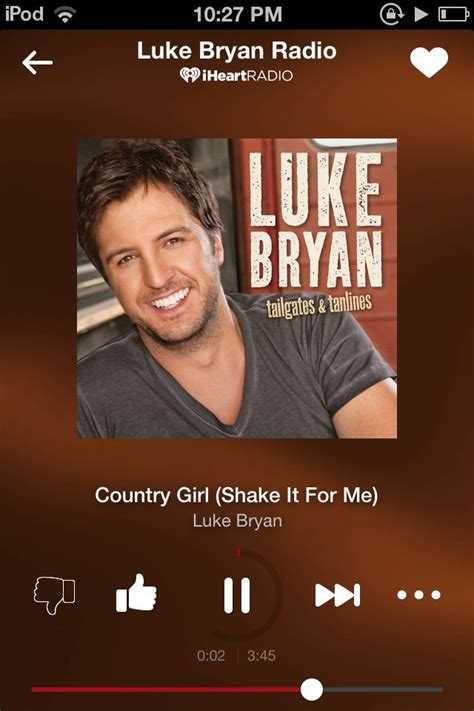 Luke Bryan; Country Girl