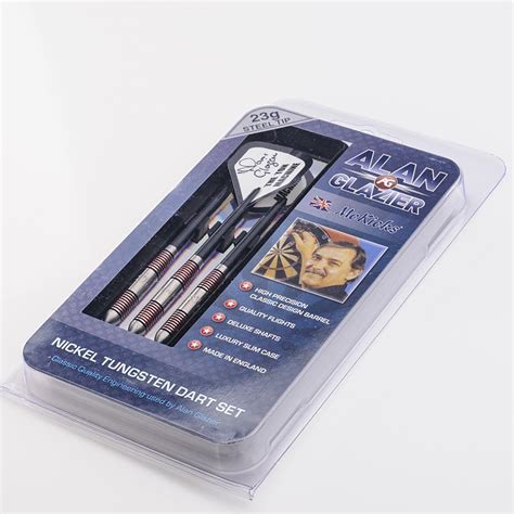 Alan Glazier 21g Ton Machine Tungsten Darts Set, McKicks : Amazon.co.uk ...