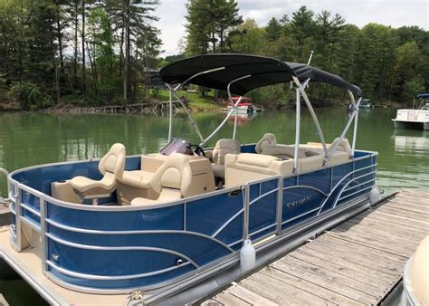 Fishing Pontoon Boat Rental - Atwood Lake Boats