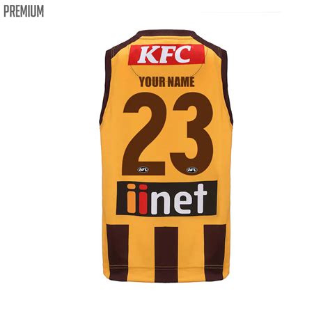 Personalised Hawthorn Hawks Guernsey Your Jersey