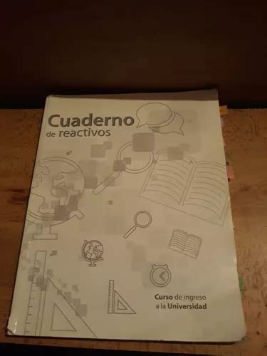 Cuaderno De Reactivos Para Ingreso A La Universidad MercadoLibre