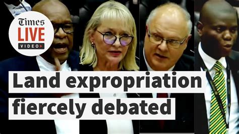 Heated Debate On Land Expropriation In Parliament Youtube