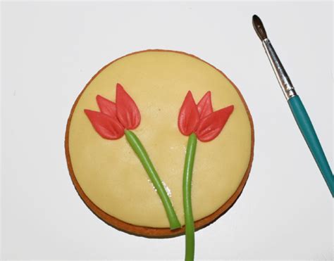 How To Make Tulip Cookies Cake Journal