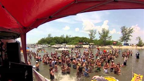 Island Party 3 The Video Drone And Crowd Footage Youtube