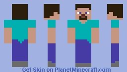 Simple steve Minecraft Skin